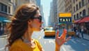 Where is the taxi stand? — Wo ist der Taxistand?