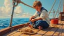 learn the ropes — sich einarbeiten