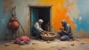 miseria — extreme poverty [NOT misery only]