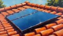 el panel solar — solar panel