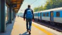 je suis arrivé — I arrived