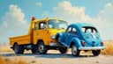 la dépanneuse — tow truck
