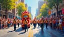 le défilé — parade