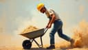 wheelbarrow — Schubkarre