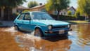 la inundación — flood