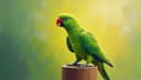 le perroquet — parrot