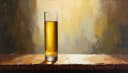 A glass of white wine — Бокал белого вина