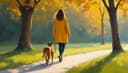 promener le chien — to walk the dog