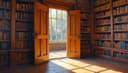 la bibliothèque — library [not bookstore]