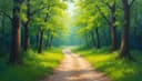 sendero — trail / path