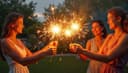 le cierge magique — sparkler