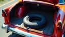 la roue de secours — spare tire