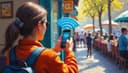 Is there Wi-Fi here? — Здесь есть Wi-Fi?