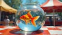 le poisson rouge — goldfish
