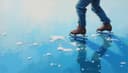 on thin ice — auf dünnem Eis