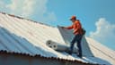 roofing — кровля; кровельные работы