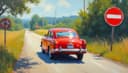 el límite de velocidad — speed limit