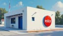 le poste de police — police post; precinct