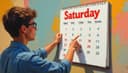 How about Saturday? — Wie wäre es mit Samstag?