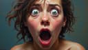 asustado — scared / frightened
