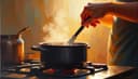 I'm cooking dinner — Я готовлю ужин