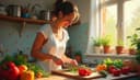 préparer le repas — to prepare a meal