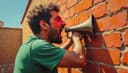 drive someone up the wall — jemanden wahnsinnig machen