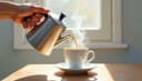 I'm making coffee — Я варю кофе