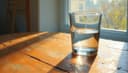 un vaso de agua — a glass of water