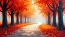 in autumn — осенью