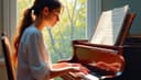 le compositeur; la compositrice — composer