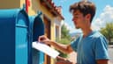 le courrier / la lettre / le mail — the mail / the letter / the email