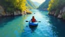 go with the flow — mit dem Strom schwimmen