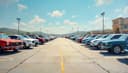 car park - parking lot — Parkplatz [UK - US]