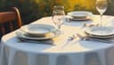 mantel — tablecloth [NOT mantel]