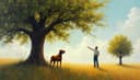 barking up the wrong tree — auf dem Holzweg sein