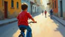 ride - rode - ridden — reiten/fahren