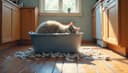 litter — Katzenstreu