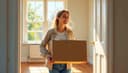 move in — einziehen