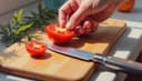 I cut my finger — Ich habe mir in den Finger geschnitten