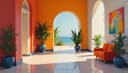 vestíbulo — lobby / foyer
