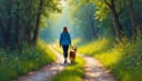 balade / ballade — walk / ballad [poem]