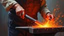 Strike while the iron is hot — Man muss das Eisen schmieden solange es heiß ist