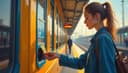 je voudrais un billet — I would like a ticket