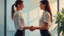 Au plaisir de travailler avec vous — I look forward to working with you