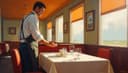 A table for two please — Einen Tisch für zwei bitte
