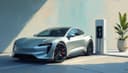 el vehículo eléctrico — electric vehicle