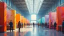 le salon professionnel — trade show