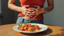 La douleur a commencé après manger — The pain started after eating