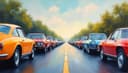 traffic jam — пробка; затор